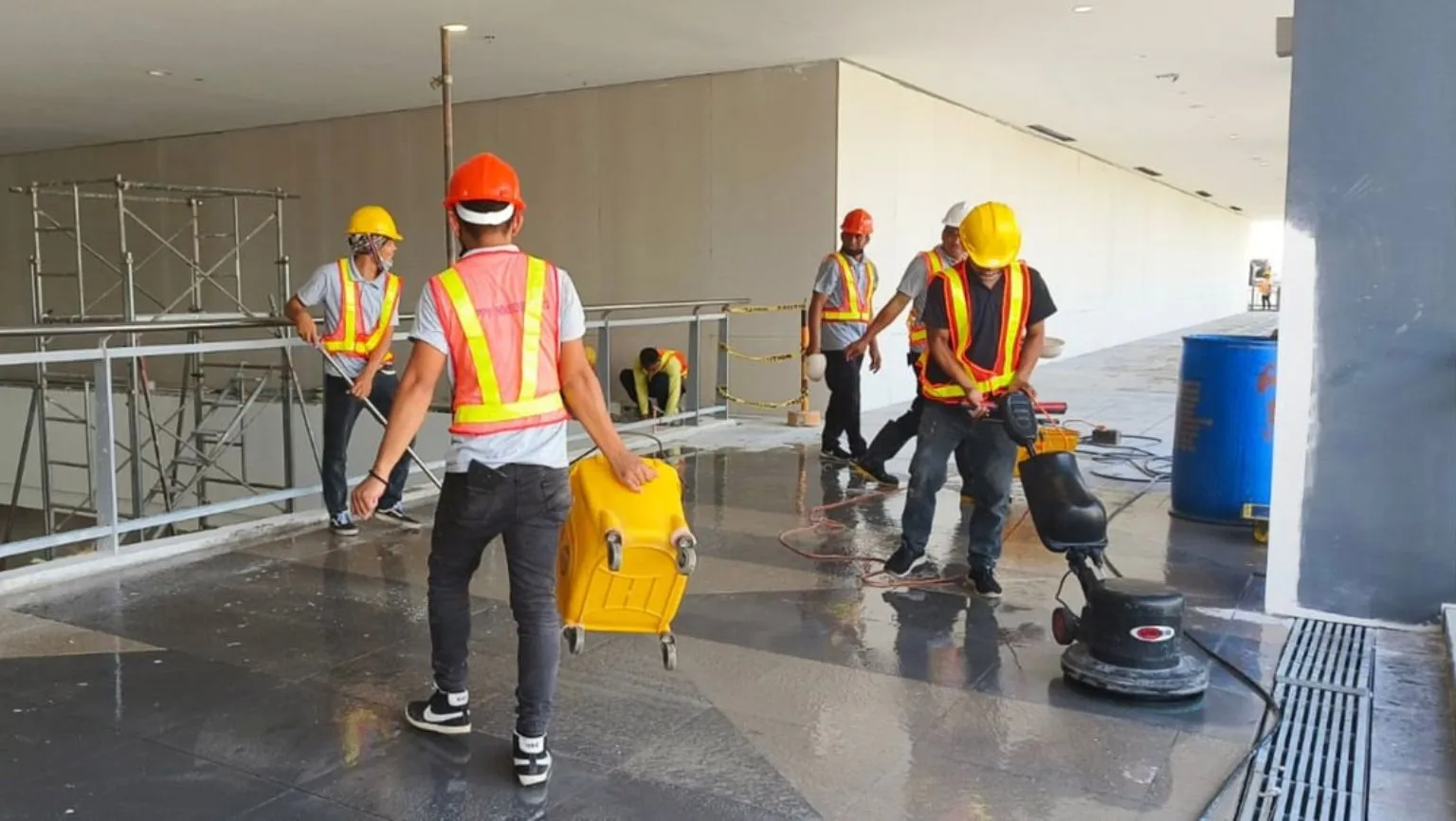 post construction clean up texas