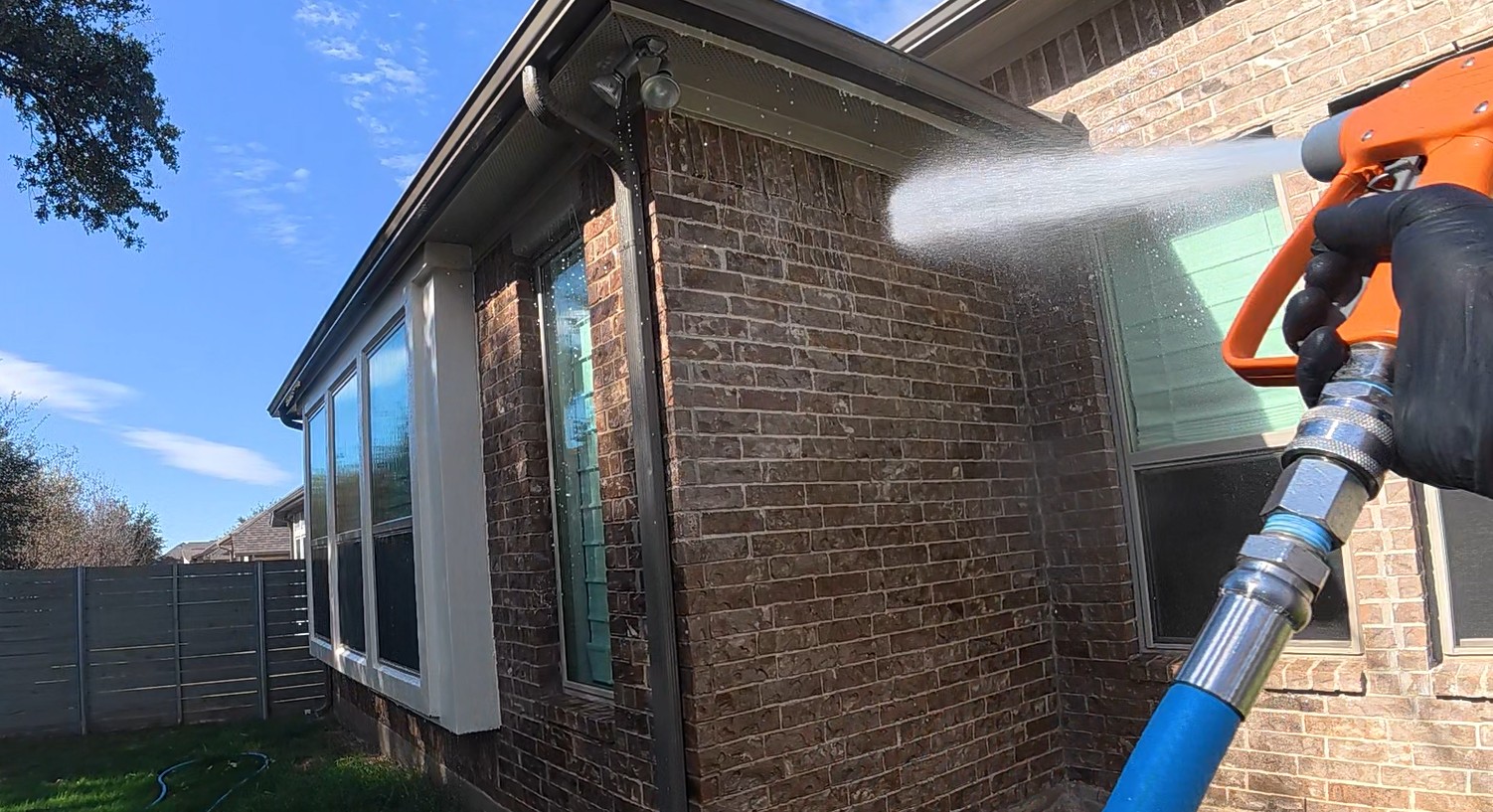 house pressure washing services Austin TX